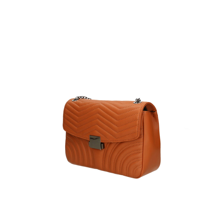 Borsa a tracolla donna - Modello Erisma - Vera pelle - 28.0 x 20.0 x 8.0 cm