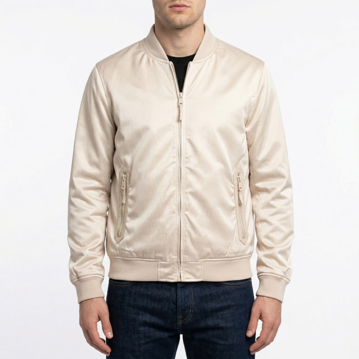 Giubbino varsity ecosuede