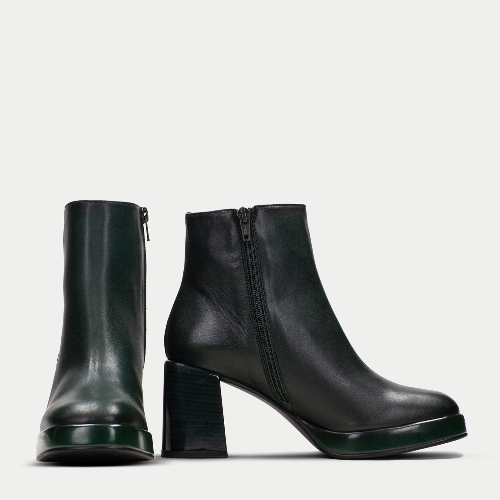 Botin Tokio Verde 7 cm