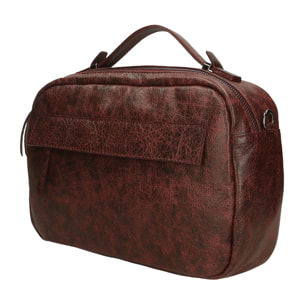 Borsa a mano unisex Modello Avelon - Vera Pelle - 20.0 x 29.0 x 9.0 cm