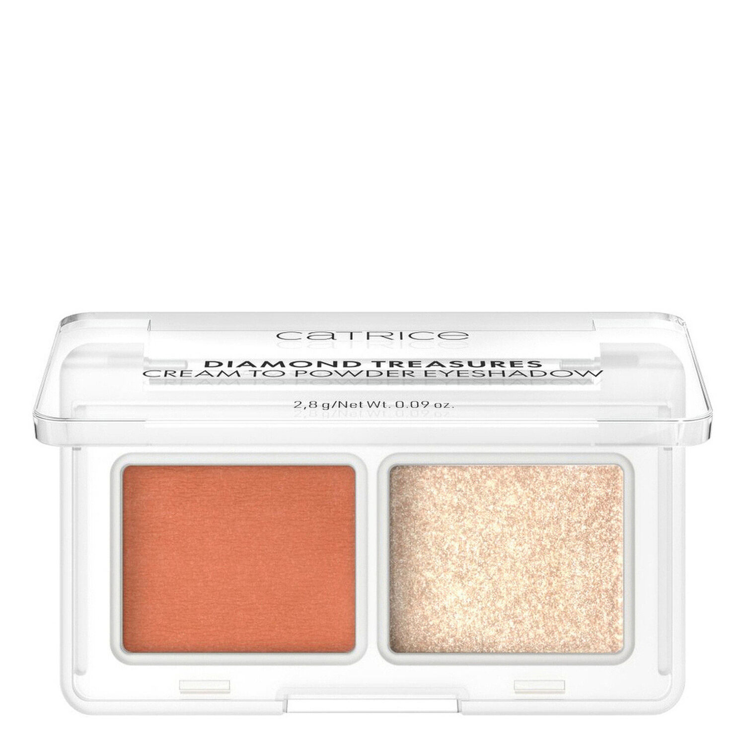 Diamond Treasures - Duo Fard à Paupières Crème Effet Poudre Formule Très Pigmentée