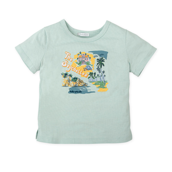 Camiseta - Aguamarina