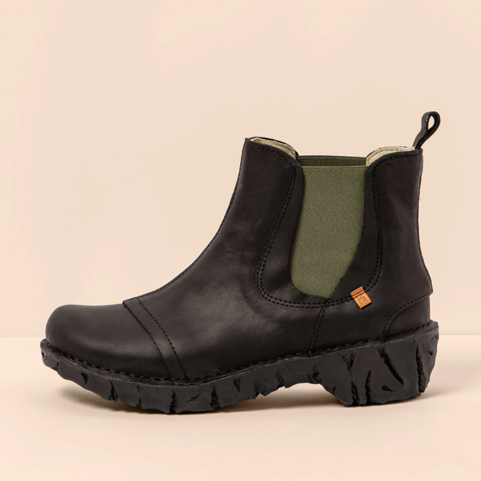 Botines N158 ARIZONA BLACK-BOSQUE/ YGGDRASIL color Black-bosque