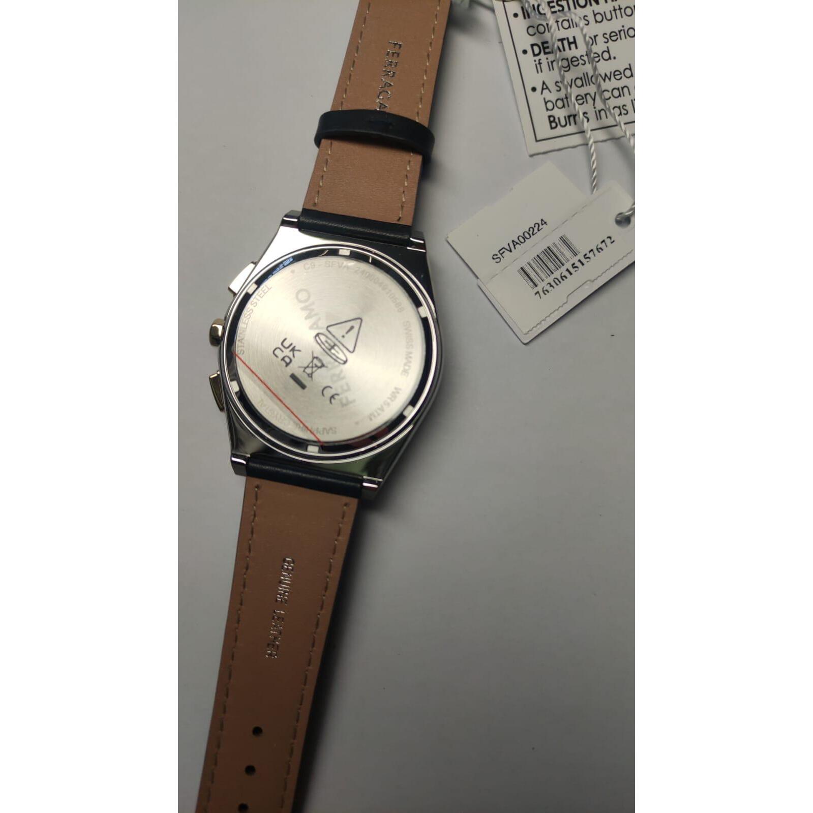 Ferragamo Orologio Cronografo Al Quarzo Vega Upper East Chrono