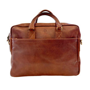 Borsa Ventiquattrore Unisex Borsa Portadocumenti da Lavoro in Pelle