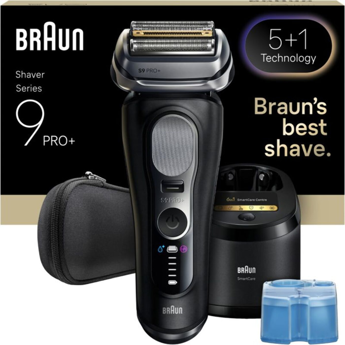 Rasoir électrique BRAUN Series 9 9660cc Clean&Charge
