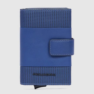 Piquadro Credit card holder case in metal