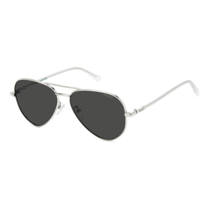 Gafas de Sol Polaroid PLD 4186/G/S/X 010 M9 57 Polarizadas de Metal Hombre 57 mm
