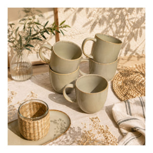 Lot de 6 mugs, DUNE