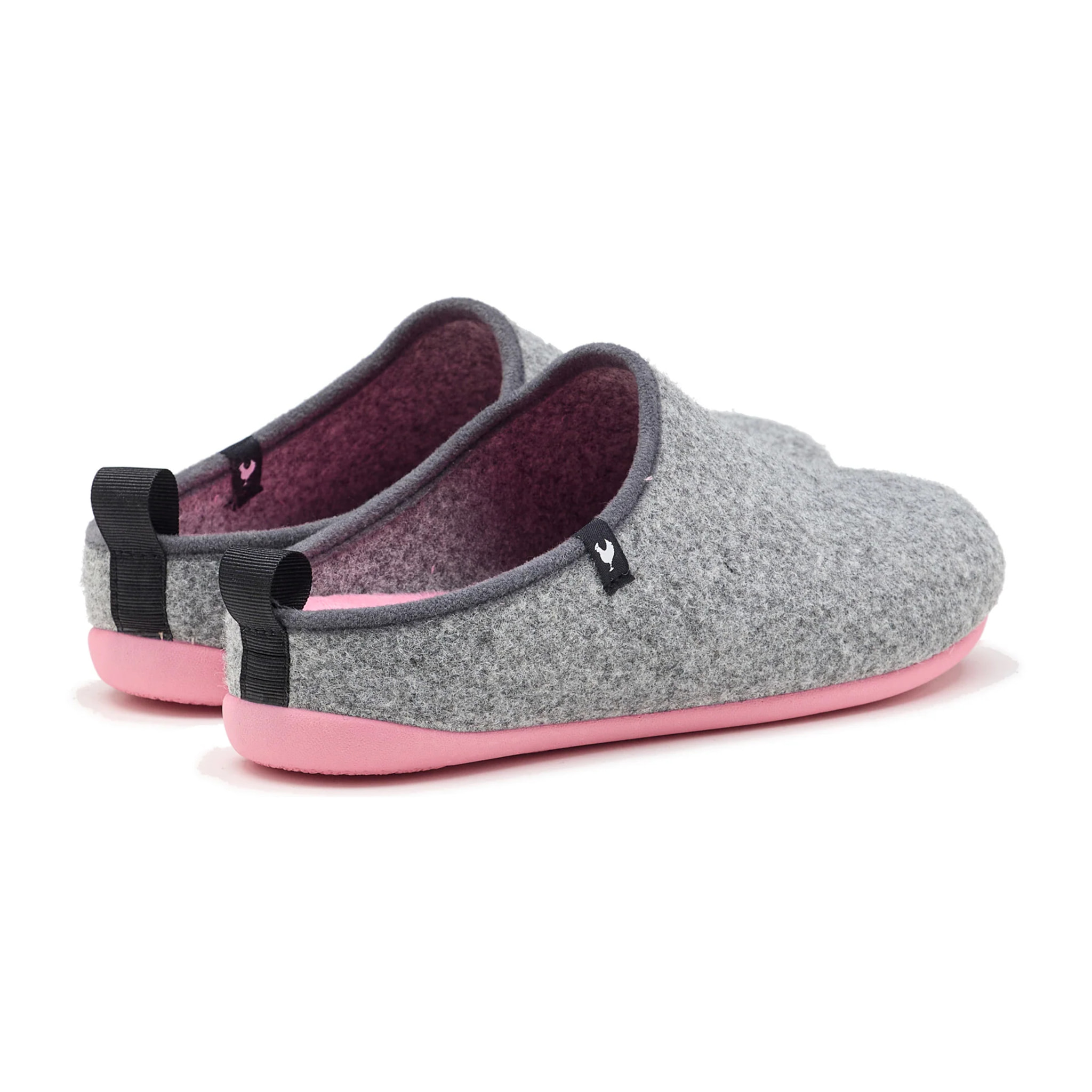 Zapatillas De Casa Lanna Woman Gris & Rosa