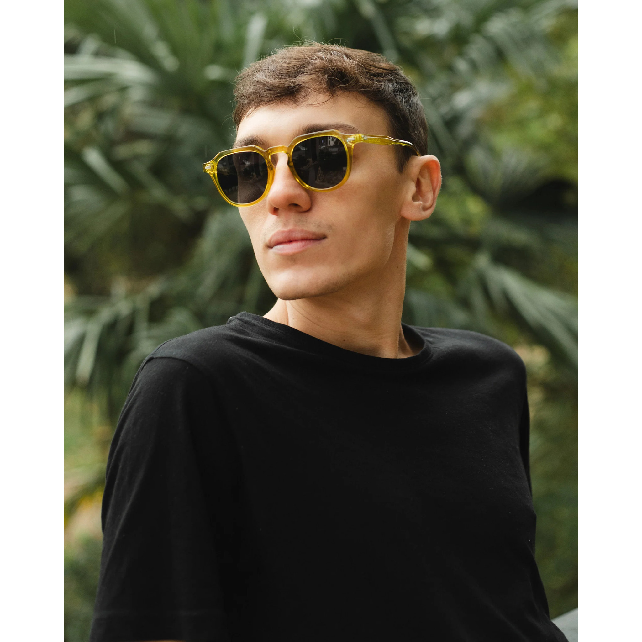 Gafas de Sol Hanukeii Seashell Yellow / Black