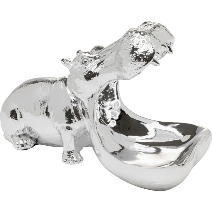 Coupe hippopotame argenté Kare Design