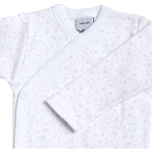 Body bebé manga larga cuello puntilla