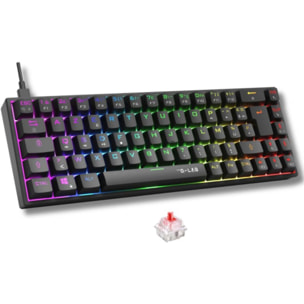 Clavier gamer THE G-LAB KEYZ titanium