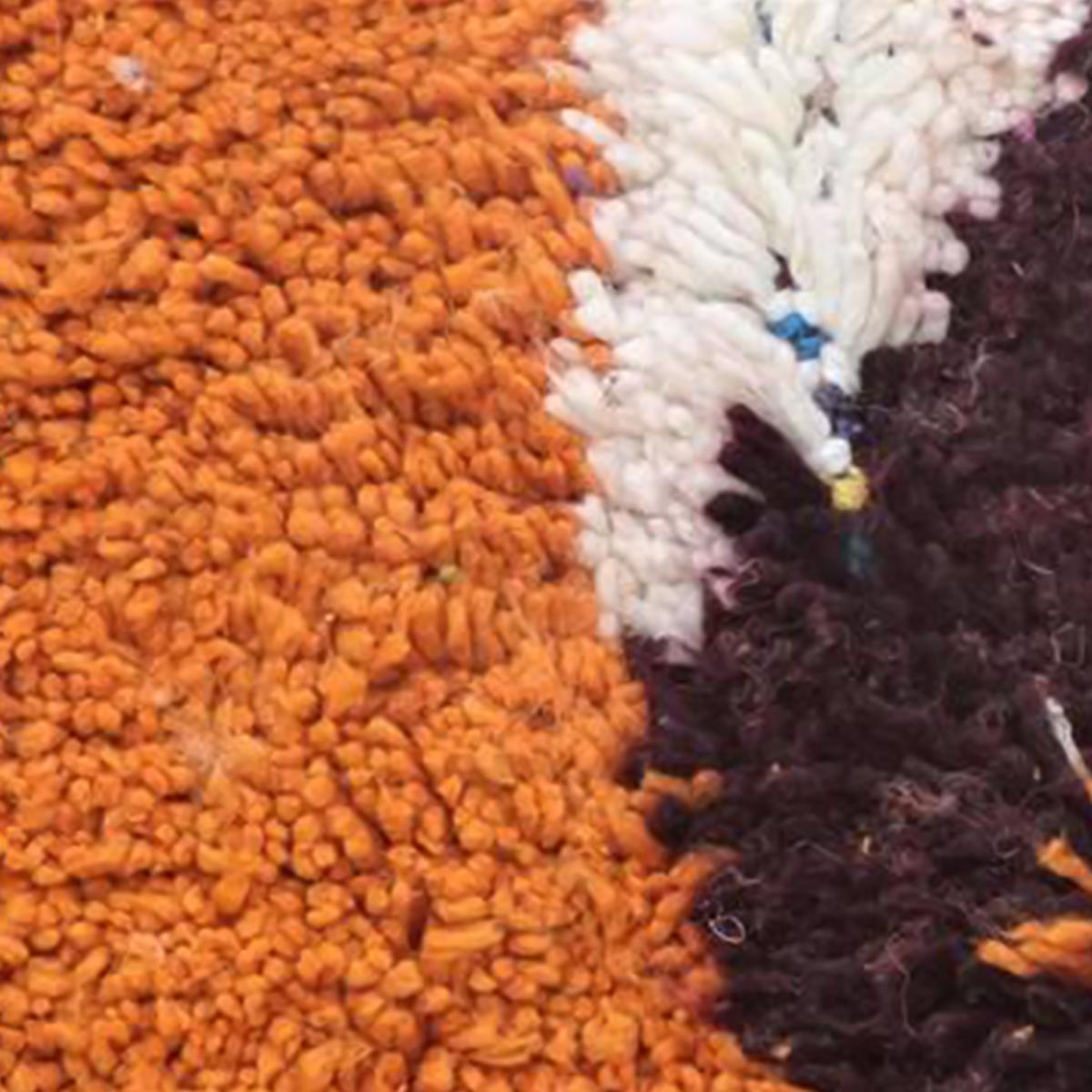 Authentique tapis berbère fait main en laine VISI