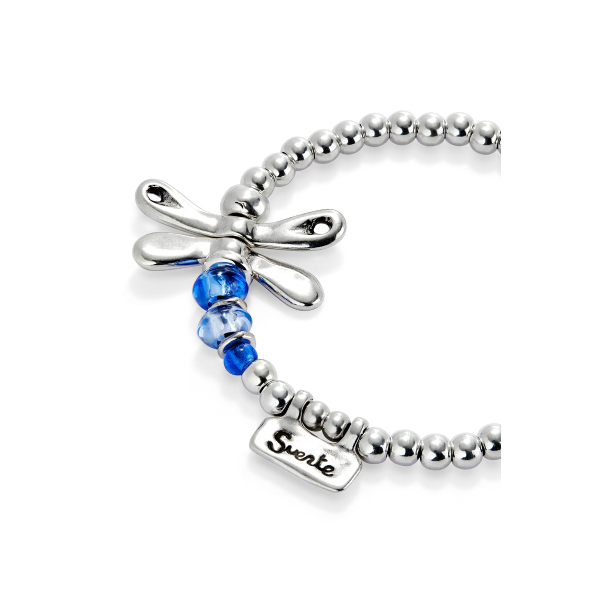 Pulsera SER REBELDE AZUL L