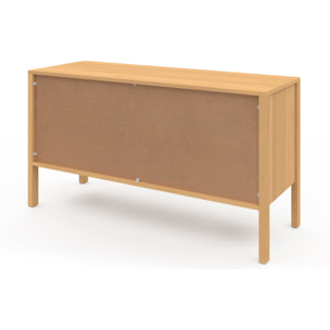 Buffet Eve 3 portes en cannage L110cm