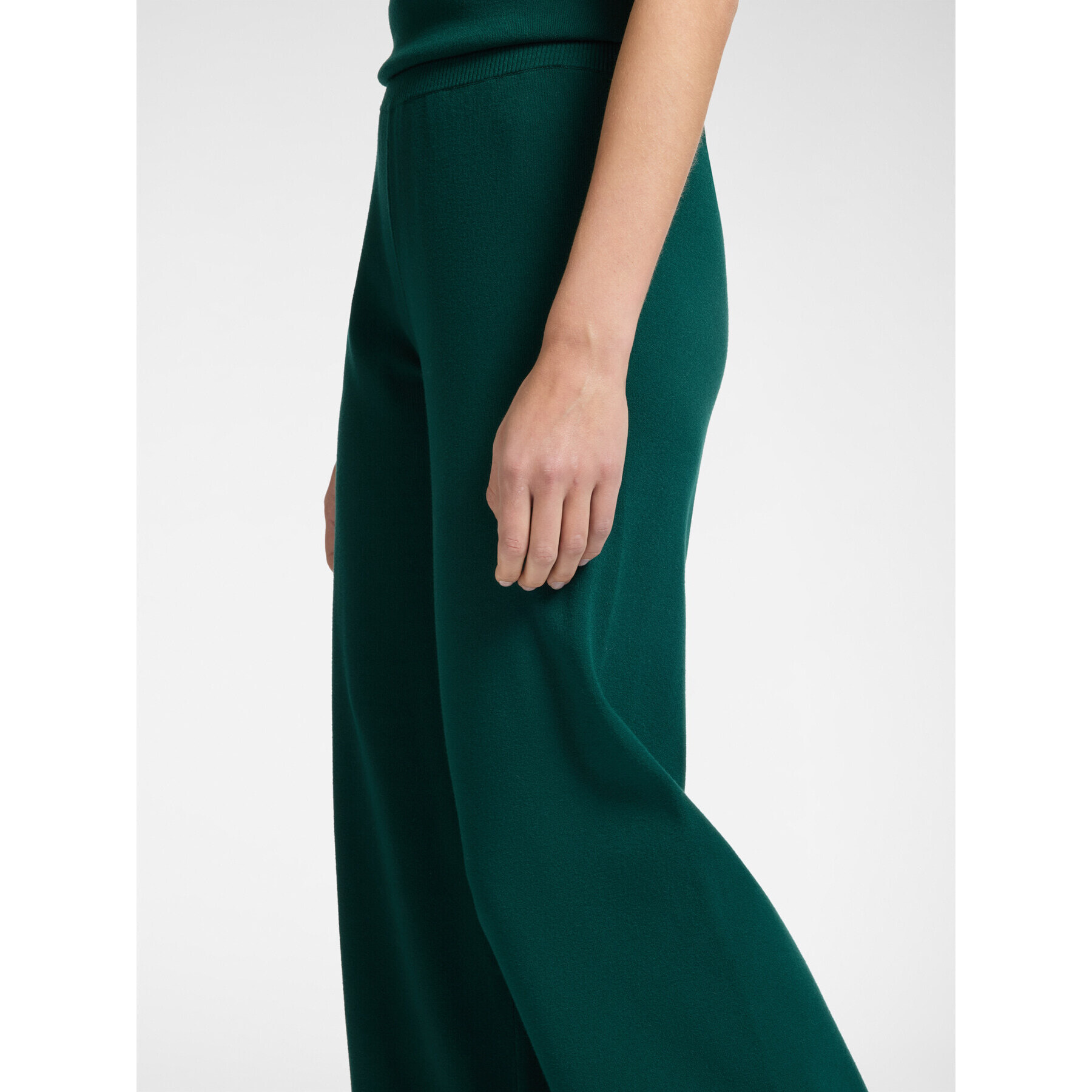 Elena Mirò - Pantaloni in tricot - Verde