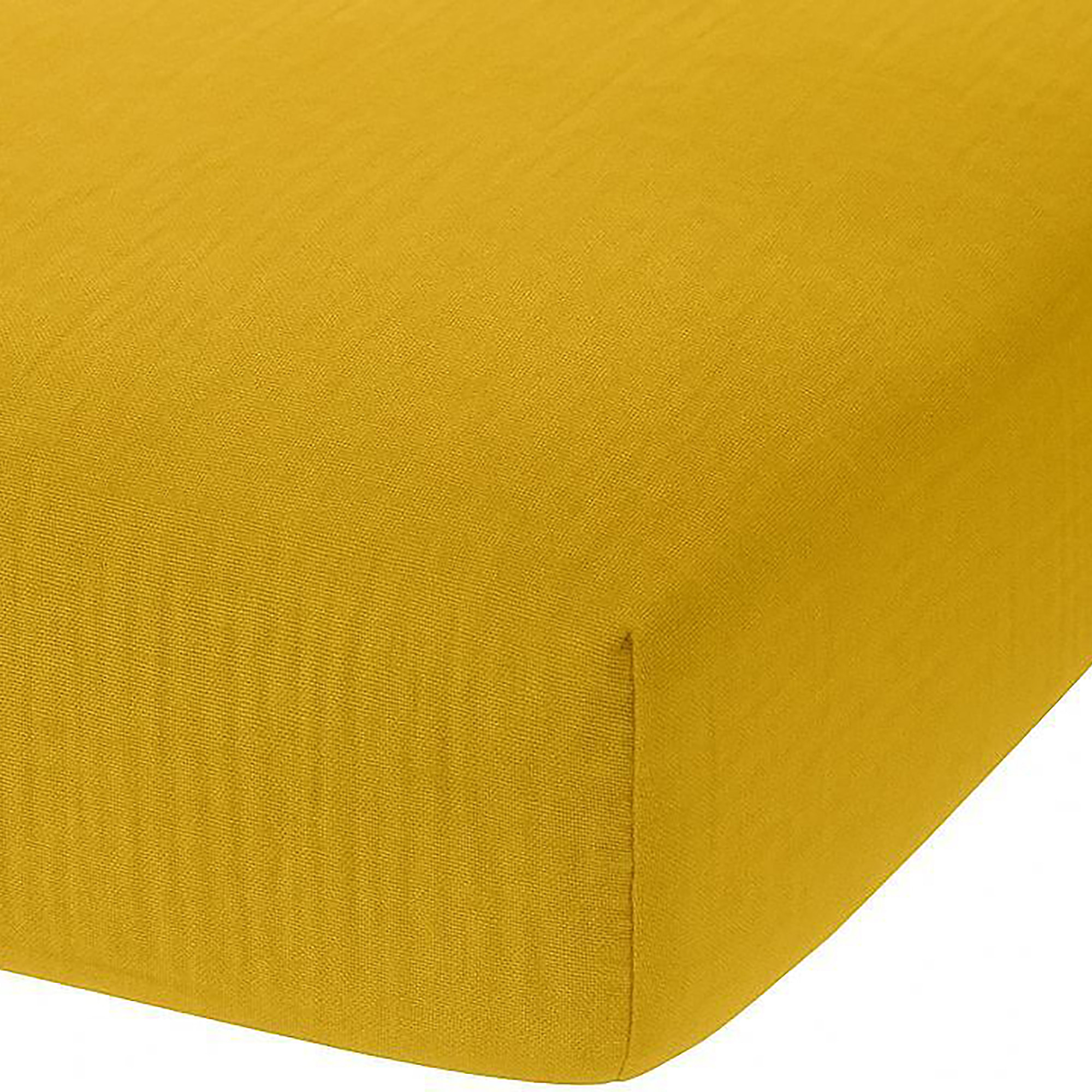 Drap Housse - Bonnet:30cm - 100% gaze De Coton Safran