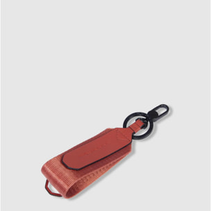 Piquadro Address tag in materiale bio-based