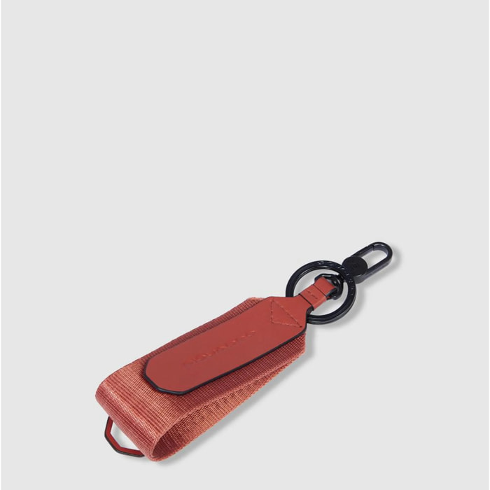 Piquadro Address tag in materiale bio-based