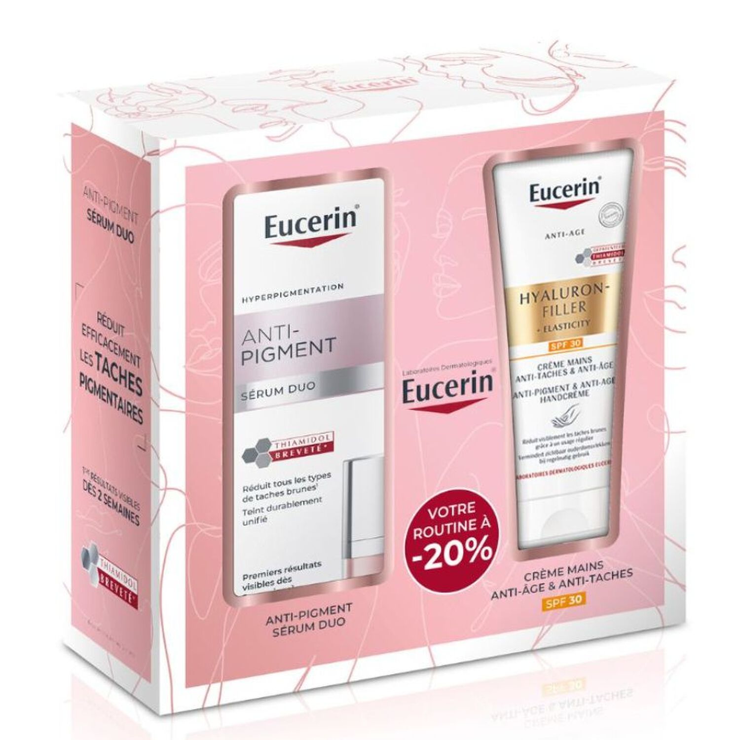 Anti-Pigment Sérum Duo - Coffret Anti-Taches Visage et Mains