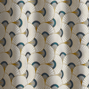 Tissus d'ameublement jacquard - Jaune Ocre