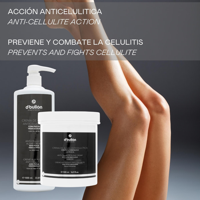 Valquer Crema corporal de alga anticelulítica- 500 ml