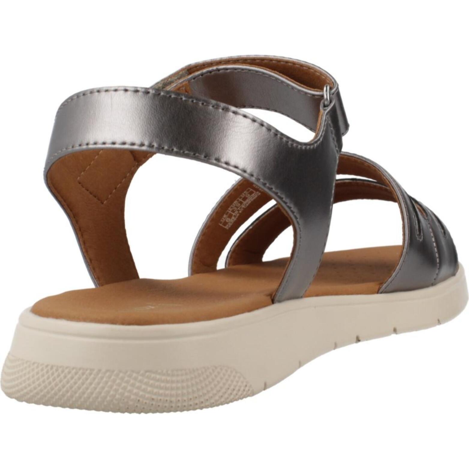 Sandalias Mujer de la marca GEOX  modelo D DANDRA GRIS