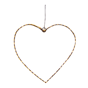 Cuore microled dm uso da esterno - Pezzi 2 - BIANCO - Bianchi Dino SpA