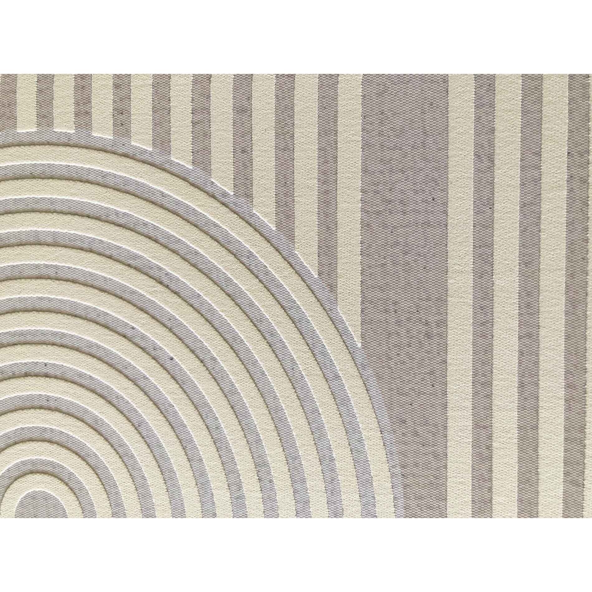 Cuadro Saphe poliéster crema 93x63x4 cm