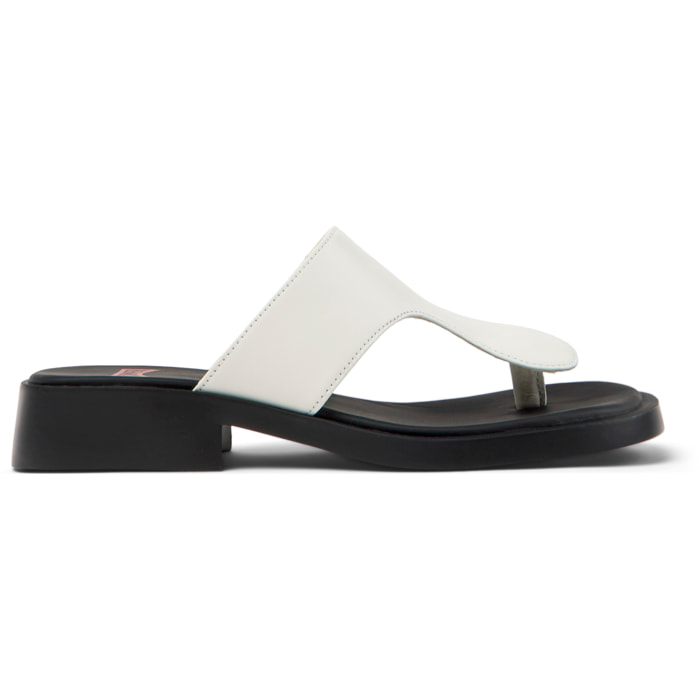 Sandalias - CAMPER Dana Twins - Blanco - Cuero liso