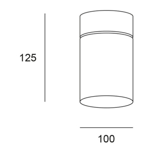 Forlight Plafon Ip44 Petit Led 5,7 Blanco Cálido - 3000K Cromo 463