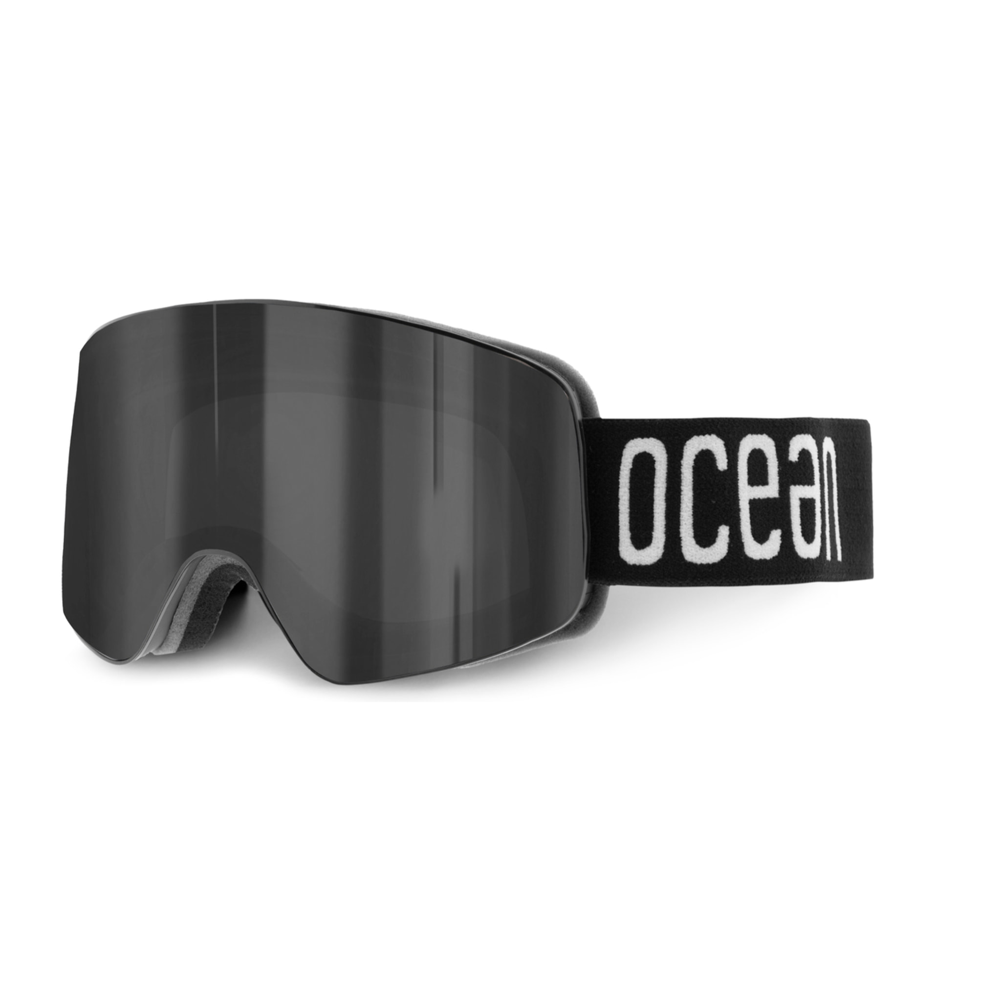 Gafas de esquí OCEAN PARBAT - Negro / Ahumada con borde negro