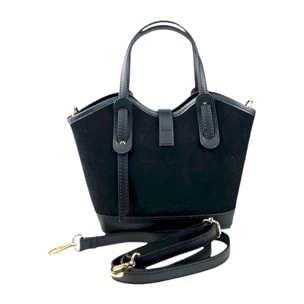 Bolso de mano Cheval Firenze Gallipoli Mini F/W Negro