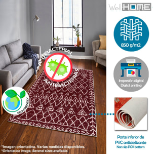 Alfombra de Poliester estampada 140 x 220cm