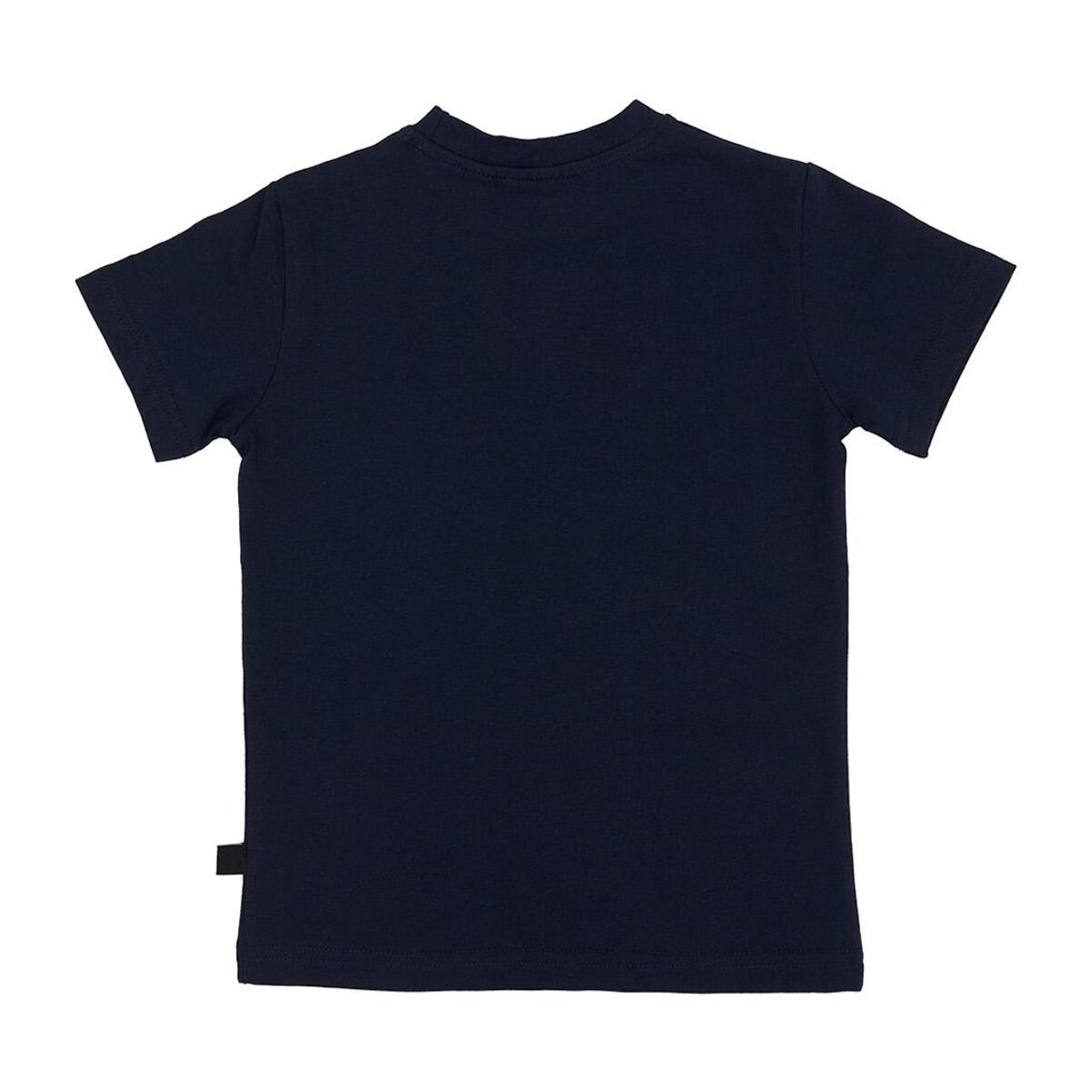 Camiseta universitaria infantil de manga corta.