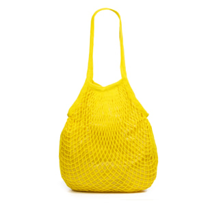 Forliana Borsa a spalla da donna. Tessuto in nylon all'uncinetto in cotone