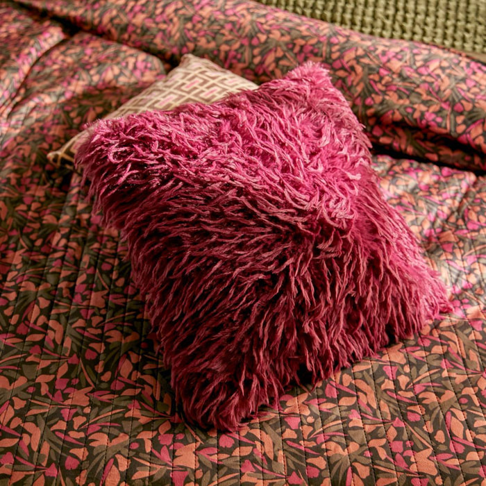 Coussin Bellissima prune 40x40cm