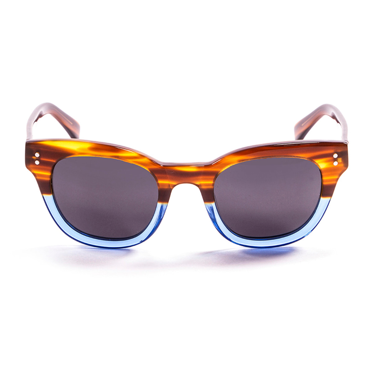 Gafas de sol LENOIR CROISETTE - Marrón y azul / Ahumada