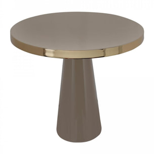 Table basse fait main en fer motif contemporain MOBI