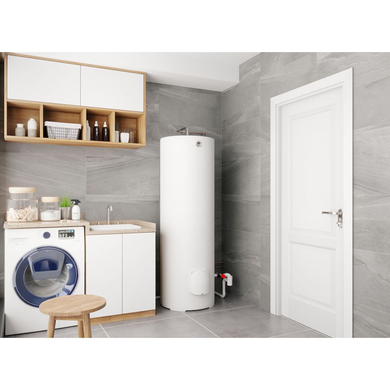 Chauffe-eau électrique Stéatis 300L vertical stable standard - THERMOR - 282101