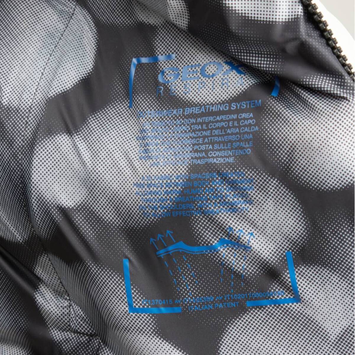 Chaquetas Hombre de la marca GEOX  modelo SPHERICA HOOD JKT BLANCO