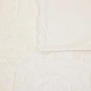 Plaid Nalia 180x230cm blanc