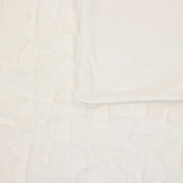 Plaid Nalia 180x230cm blanc