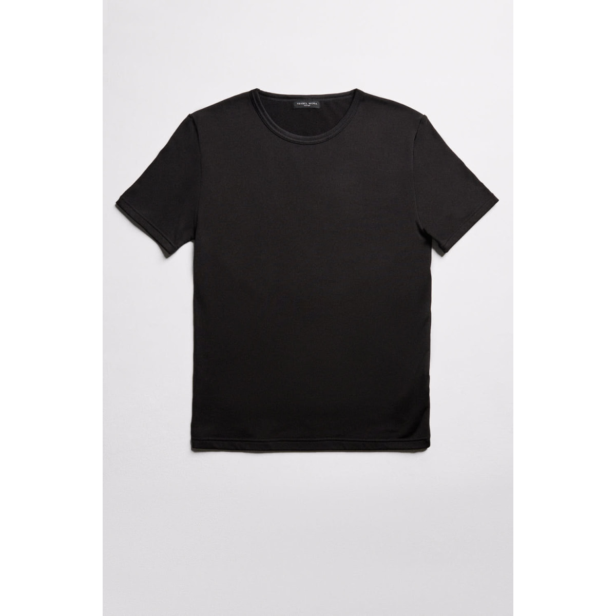 Maglia termica nera a maniche corte