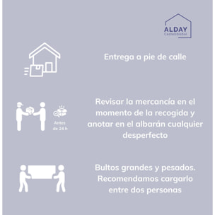 Conjunto de baño Wink | 100 cm Negro Mate | Tres cajones | Lavabo encastrado | No incluye espejo | Mueble montado | Alday