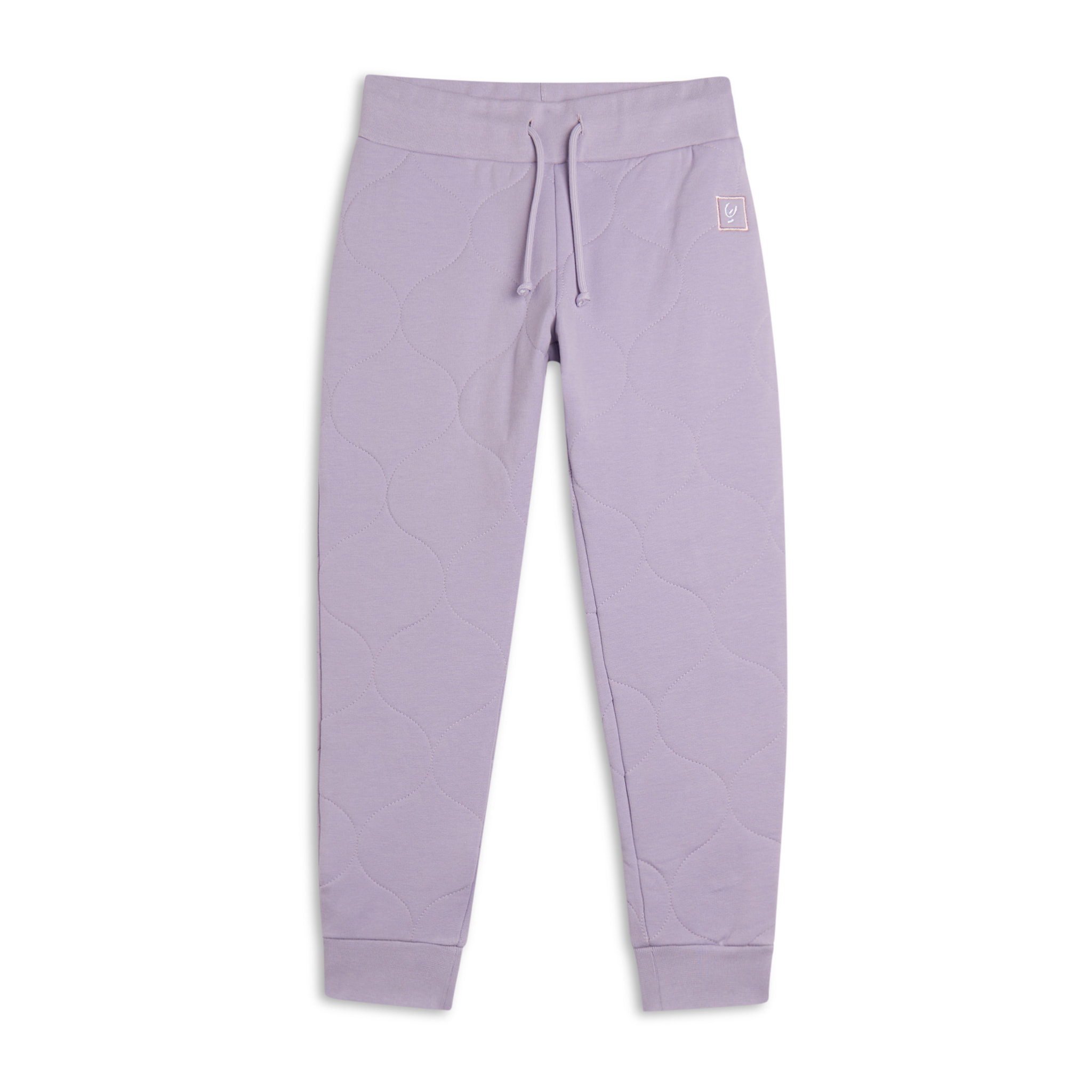 Pantaloni sportivi Bambina in cotone texturizzato
