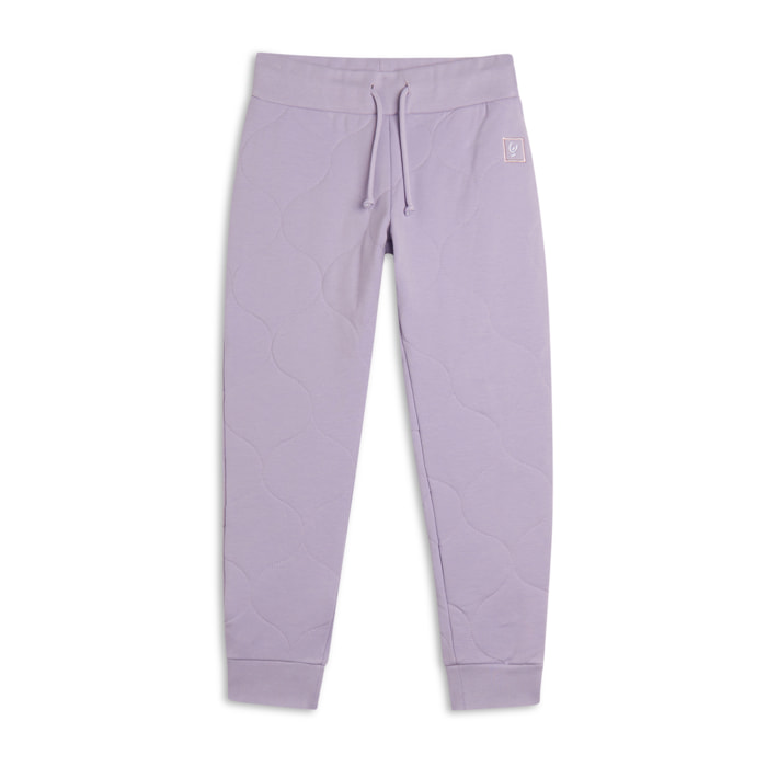 Pantaloni sportivi Bambina in cotone texturizzato