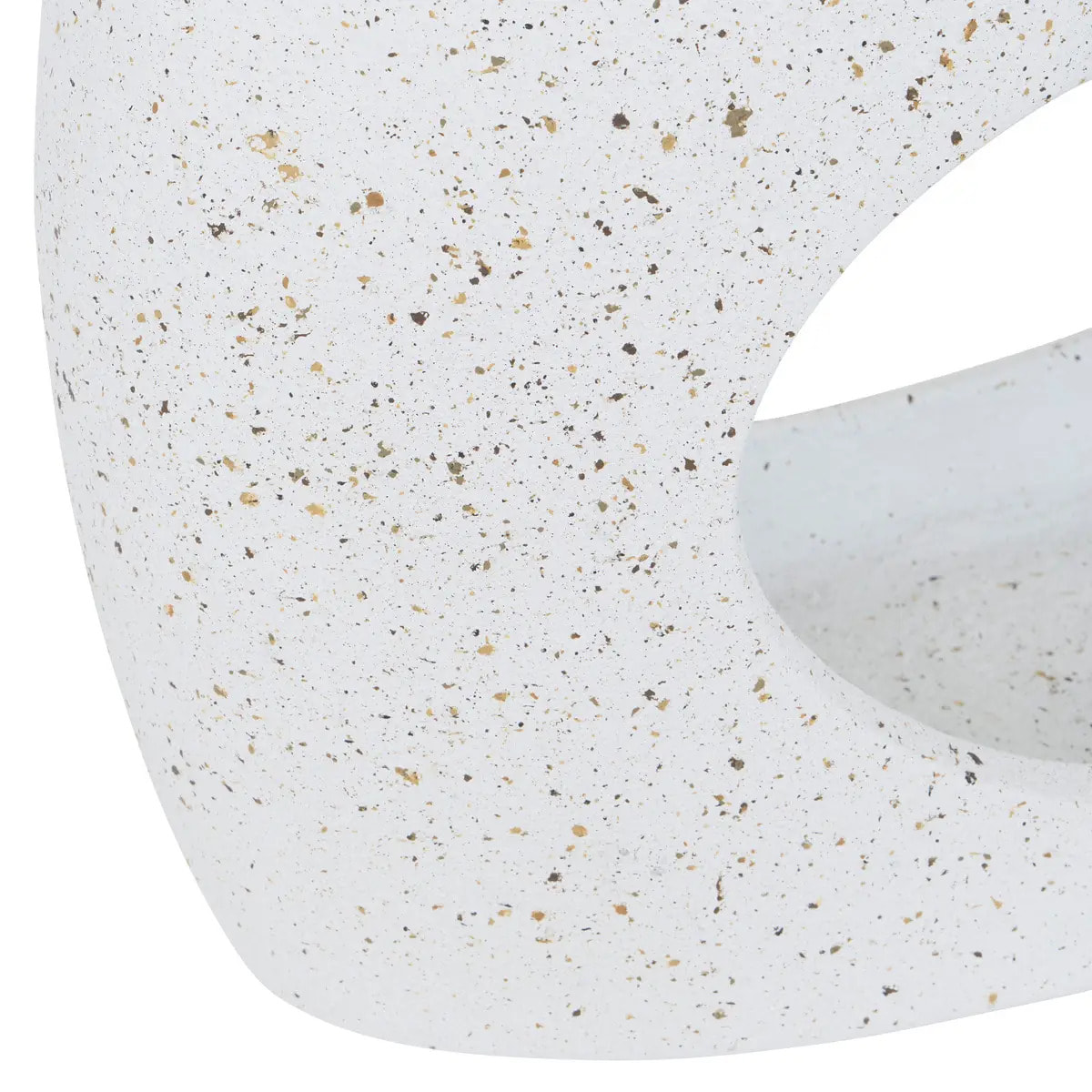 Table basse Narlon 80x33x40cm blanc